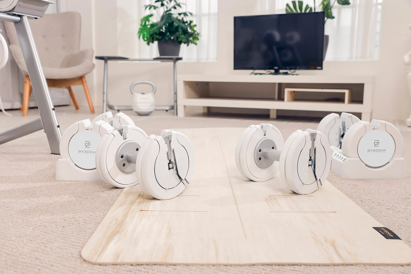 adjustable dumbbell weight set
