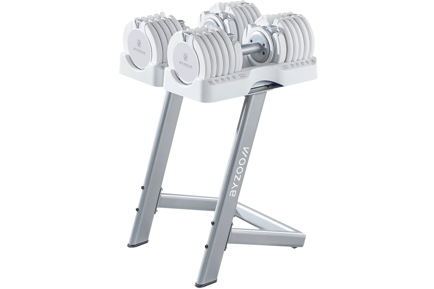 adjustable dumbells with stand