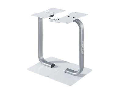 (5.6kg/12.5lb), (11.3kg/25lb) Adjustable Dumbbell Stand white