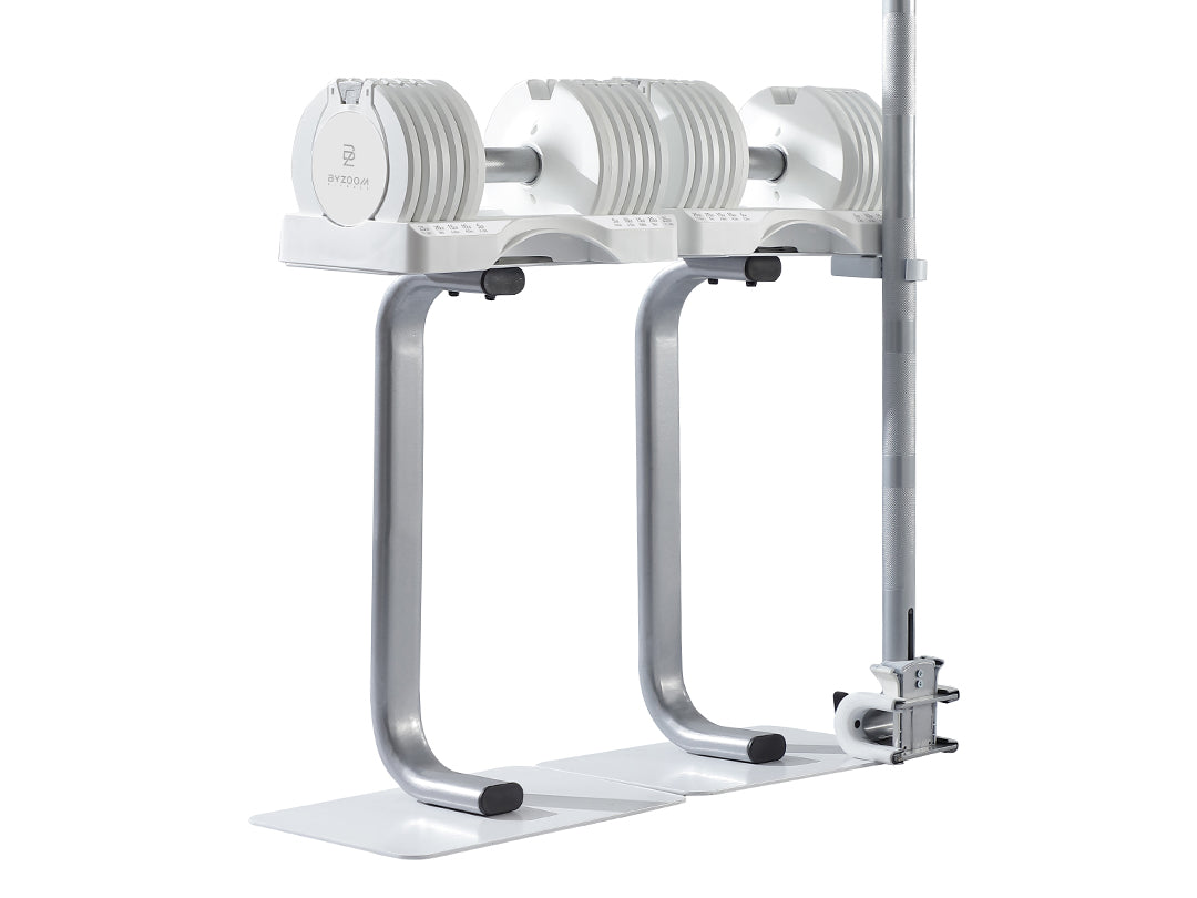 (5.6kg/12.5lb), (11.3kg/25lb) Adjustable Dumbbell Stand