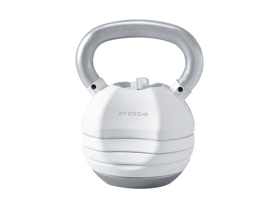13.6KG/30LB Adjustable Kettlebell white